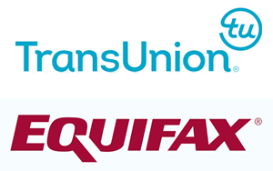 TransUnion and Equifax